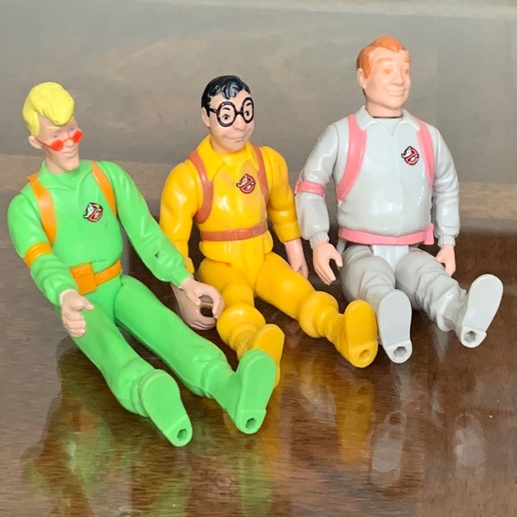 3 Ghostbuster Action Figures Kenner 1990 Columbia Picture Spengler Tully Stanton - Picture 6 of 7